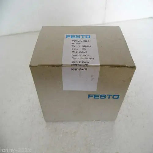 New  FESTO  VZWM-L-M22C-G12-F4 546148  solenoid valve  free shipping