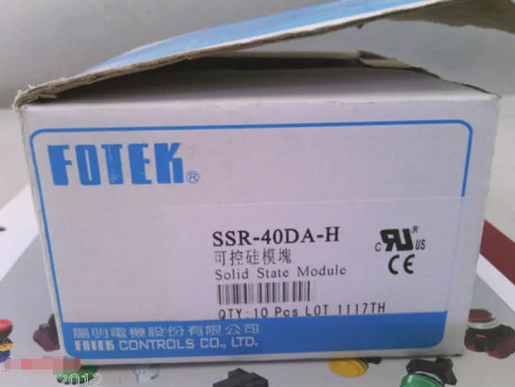 SSR-40DA-H SSR40DAH QTY 5 Per Lot New FOTEK Solid state Relay free shipping