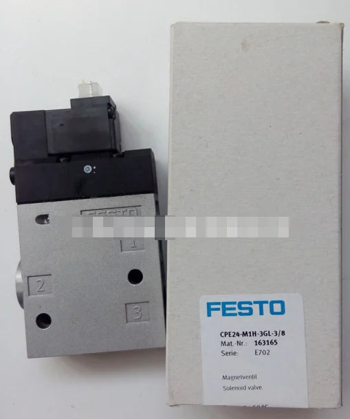 CPE24-M1H-3GL-3/8 163165 1PC New FESTO solenoid valve free ship