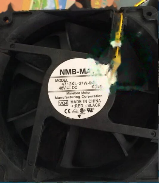 1pc new fan 4712KL-07W-B30 48V 0.23A NMB 120*120*38 freeship