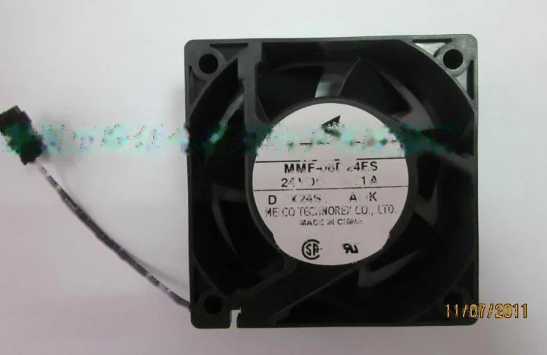 1pc new fan MMF-06D24ES-AOK 24V 0.11A 60*60*25 freeship