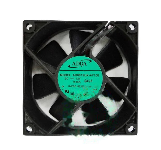 1pc new fan AD0812UX-A71GL DC12V 0.45A ADDA 80*80*25 freeship