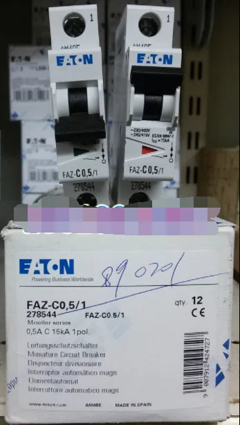 1PC NEW EATON MOELLER FAZ-C0.5/1 FAZ-C0,5/1 0.5A 1P free shipping