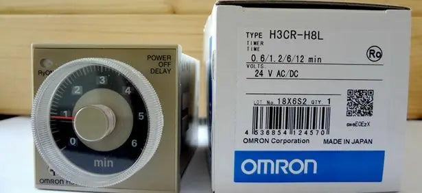 1pc H3CR-H8L 200-240VAC 1PC New Omron Timer Power OFF Delay free shipping