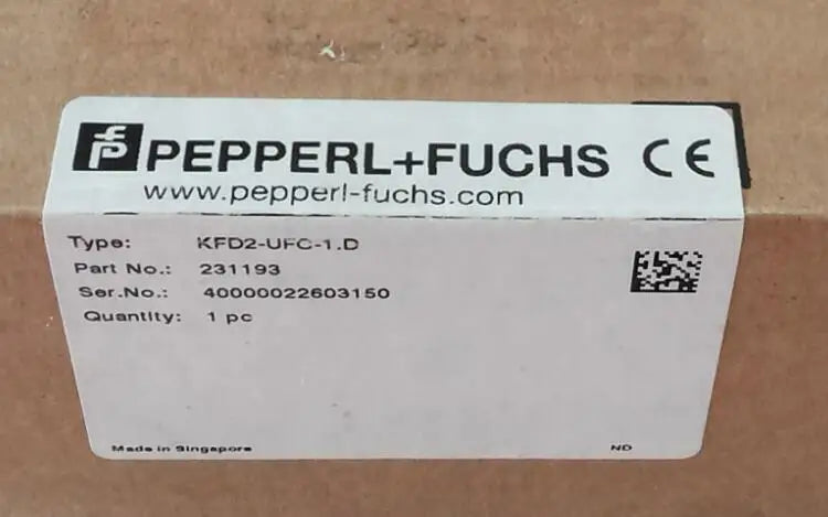 1PC P+F Safety barrier KFD2-UFC-1.D KFD2UFC1.D