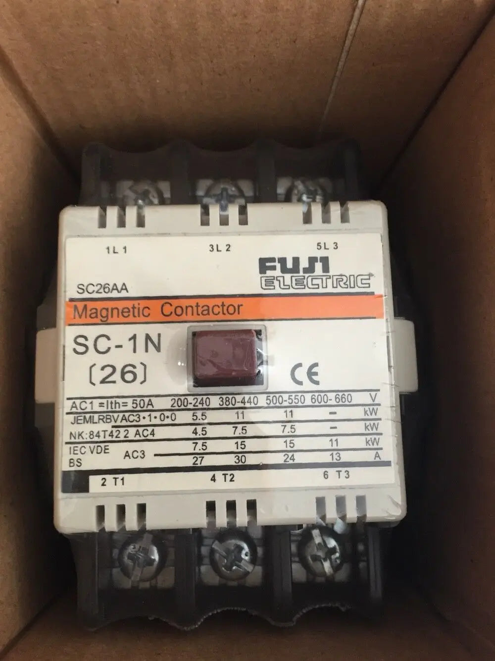 New  FUJI  SC-1N  AC380V  Ac contactor  free shipping