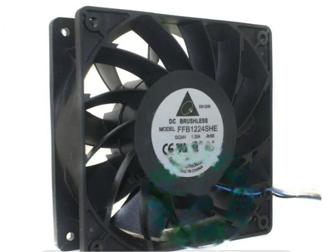 1pc new fan FFB1224SHE DELTA 24V 1.20A120*120*38 freeship