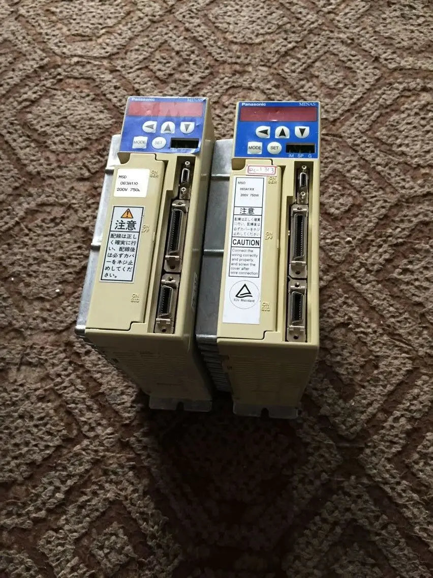 USED MSD083A1X Panasonic 750W Driver