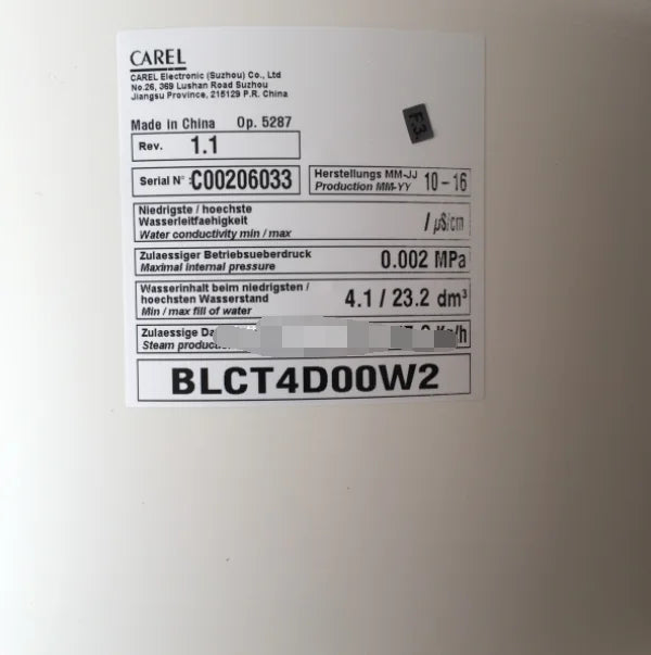 1PC NEW CAREL BLCT4D00W2 free shipping