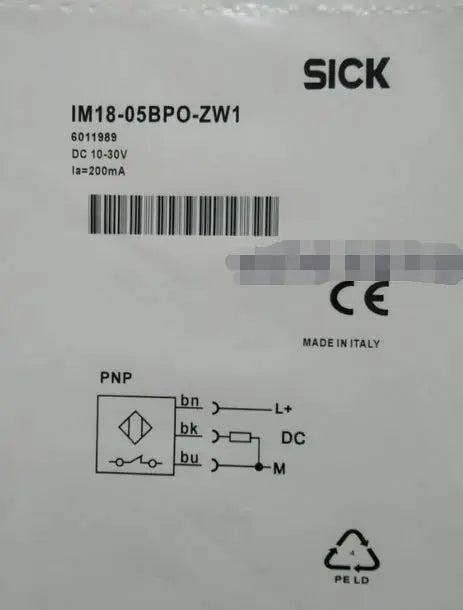 IM18-05BPO-ZW1 IM18 05BPO ZW1 New SICK proximity switch free shipping