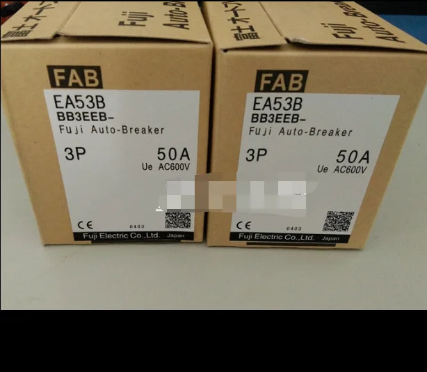 Mew  FUJI  EA53B 3P 50A  Molded case  circuit  breaker  free shipping
