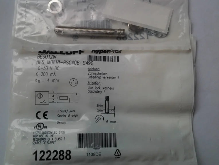 BES M08MI-PSC40B-S49G 1PC NEW BALLUFF Proximity switch free shipping