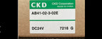 1PC  NEW   CKD  AB41-02-3-02E-DC24V  AB41-02-3-02E  DC24V   free  shipping