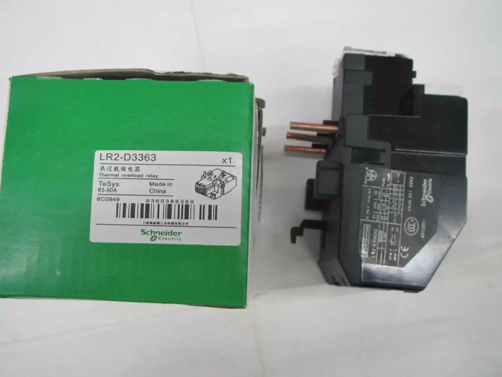 New Schneider LR2-D3363C 63-80A Thermal overload relay free shipping