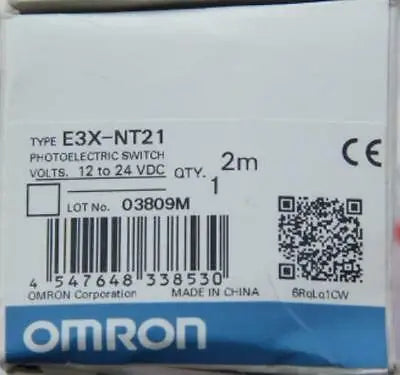 New OMRON E3X-NT21