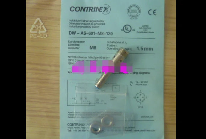 New  Contrinex  DW-AS-601-M8-120  Proximity switch sensor  free shipping