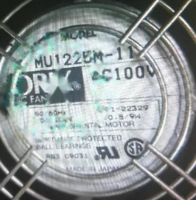 1pc fan new MU1225M-11 AC100V 10.5/9W ORIX 12025