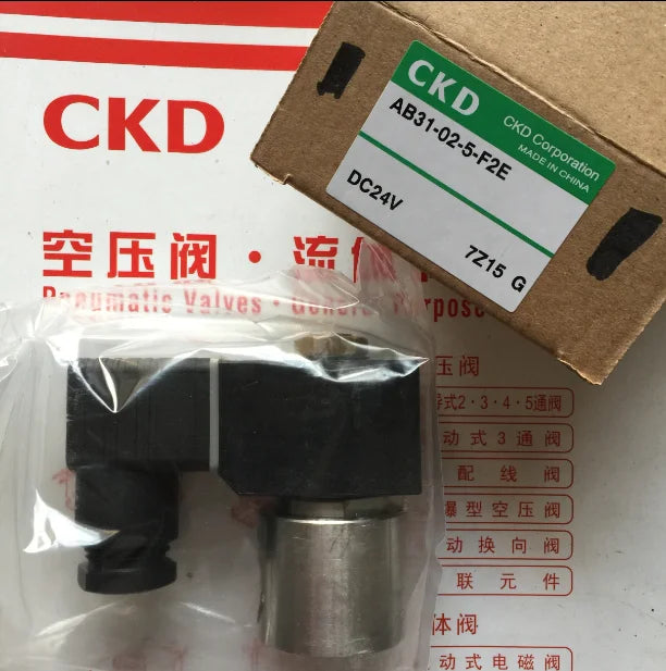 1PC  NEW   CKD  AB31-02-5-F2E-DC24V  AB31-02-5-F2E  DC24V  free  shipping