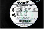 1pc fan new W1G180-AA01-24 TYP2224/21 ebmpapst 20070 ABB