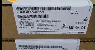 New In Box Siemens PLC 6ES7 405-0KA02-0AA0 6ES7405-0KA02-0AA0