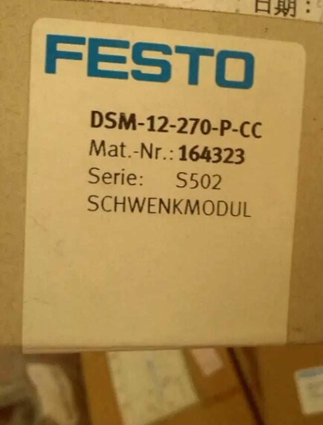 DSM-12-270-P-CC 164323 DSM12270PCC 164323 FESTO cylinder NEW