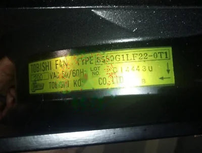 1pc fan new TYPE 6550G1LF22-0T1 200V TOBISHI