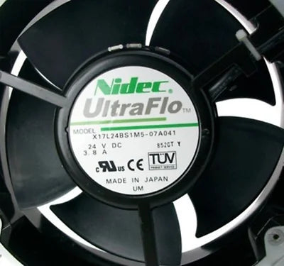 1pc fan new X17L24BS1M5-07A041 NIDEC 24V 3.8A 17215051