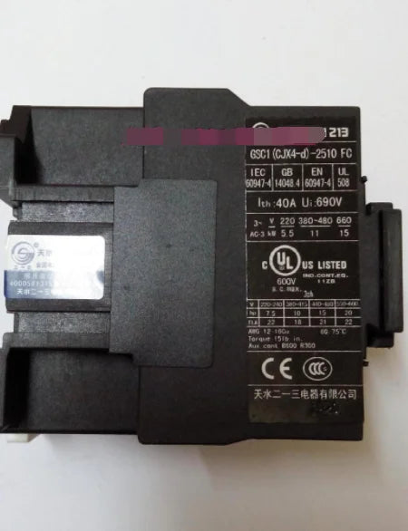 1PC NEW Tianshui 213  GSC1(CJX4-d)-2510FC  GSC1-2510FC  380V  free  shipping