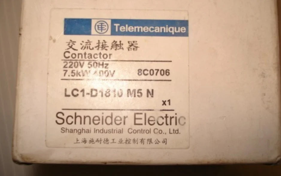LC1-D1810M5N LC1D1810M5N 1PC NEW Schneider