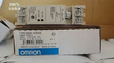 NEW IN BOX OMRON PLC SWITCHING POWER SUPPLY S8VS-03005