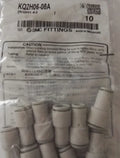 KQ2H06-08A KQ2H0608A 10pcs/bag NEW SMC Pneumatic fittings free ship