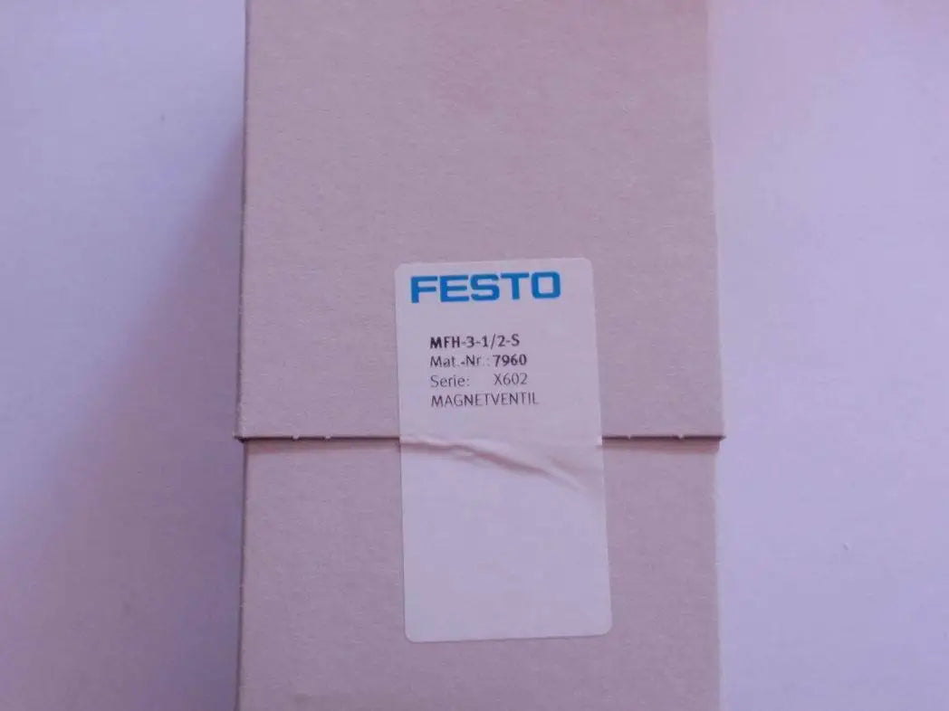 New FESTO MFH-3-1/2-S Solenoid Valve free shipping