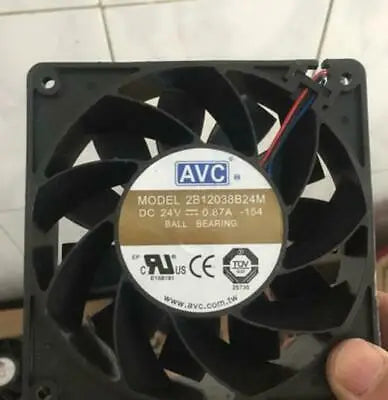 1pc new AVC 12CM 2B12038B24M 12038 24V 0.87A