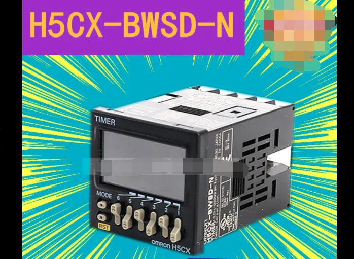 1PC  NEW   Omron   H5CX-BWSD-N   DC12-24V    free  shipping
