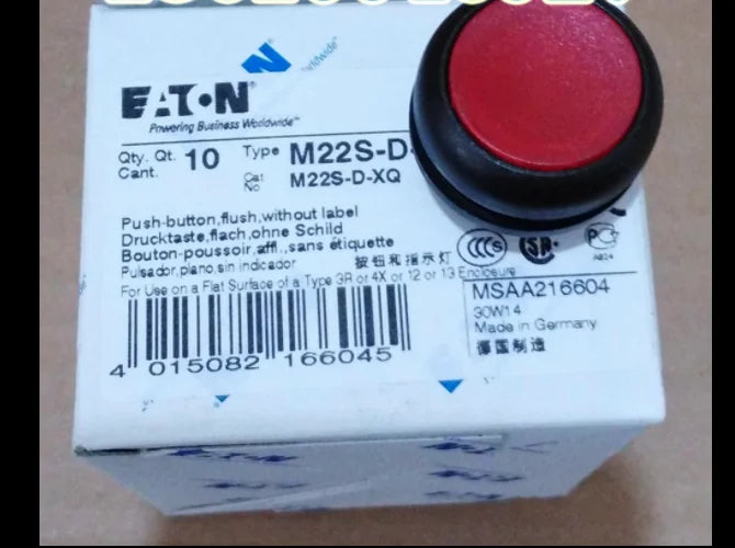 1PC  NEW   EATON  MOELLER  M22S-DL-R   free shipping