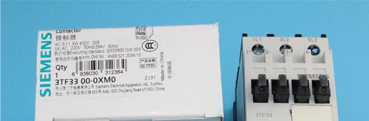 New SIEMENS 3TF3300-0XM0 AC220V Ac contactor free shipping