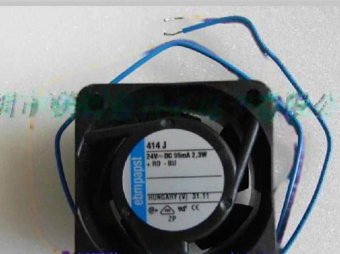 1pc new fan 414J/2 24V 95MA2.3W ebmpapst 40*40*25 freeship