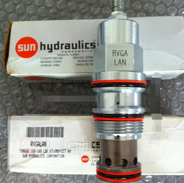 New SUN Hydraulics RVGA-LAN Pilot operated relief valve free shipping
