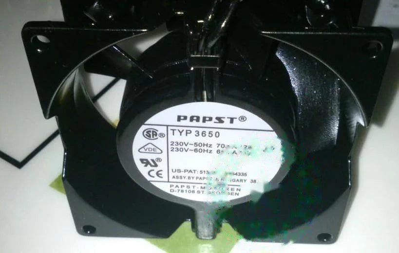 1pc new fan TYP 3650 230V 12/11W ebmpapst 92*38MM freeship