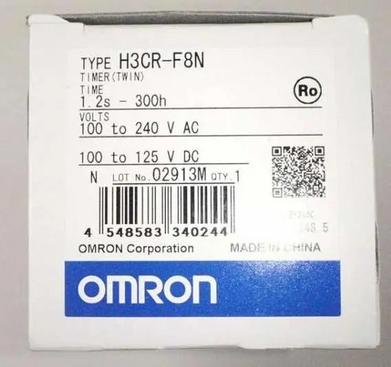 H3CR-F8N H3CRF8N 100-240VAC 1PC NEW IN BOX OMRON Timer Relay free ship