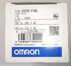 H3CR-F8N H3CRF8N 100-240VAC 1PC NEW IN BOX OMRON Timer Relay free ship