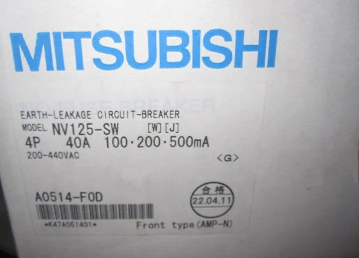 NV125-SW NV125SW 1PC NEW IN BOX Mitsubishi Circuit Breaker free ship