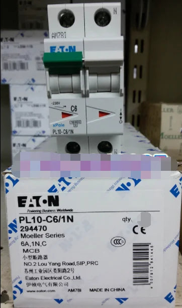 1PC NEW EATON MOELLER PL10-C6/1N free shipping