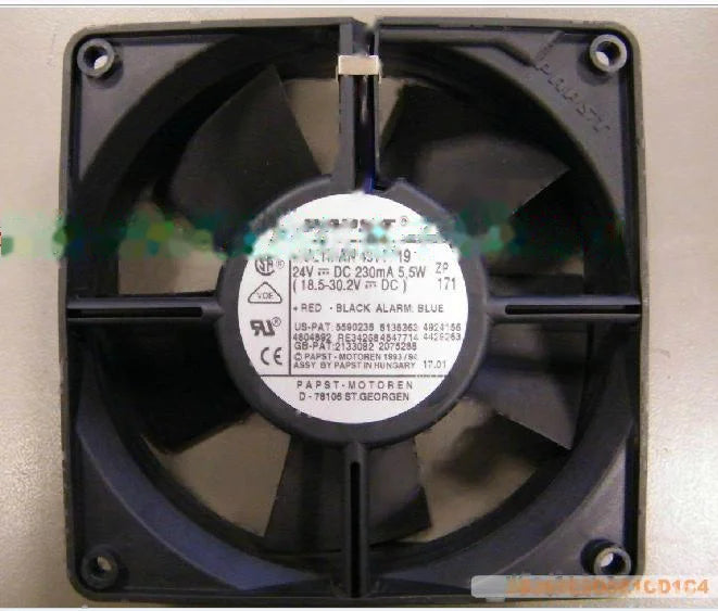 1pc new fan PAPST MULTIFAN 4314/19 24V 5.5W 120*120*32 freeship