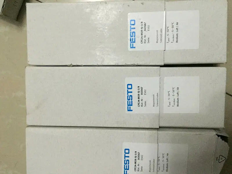 CPE24-M1H-5J-3/8 CPE24M1H5J3/8 163167 FESTO solenoid valve NEW