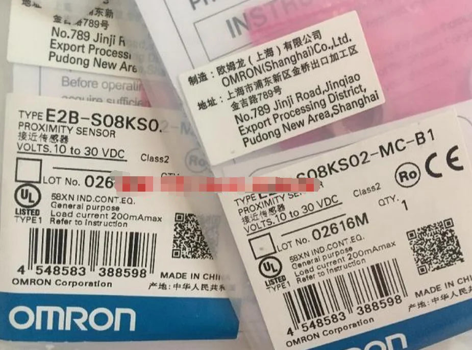 1PC New Omron Proximity Switch E2B-S08KS02-MC-C1 free shipping