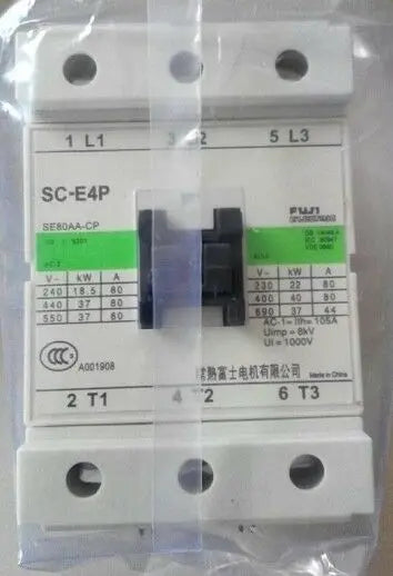 New  FUJI  SC-E4P AC380V  Ac contactor  free shipping