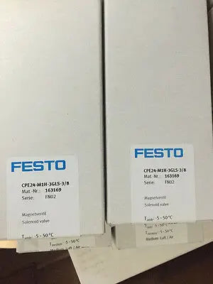 New FESTO CPE24-M1H-3GLS-3/8 163169