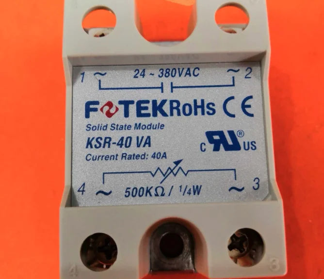 1pc FOTEK KSR-40VA Solid state relay free shipping