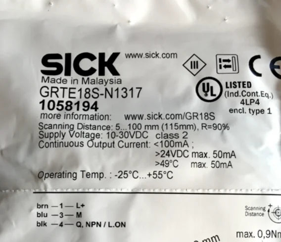GRTE18S-N1317 GRTE18SN1317 1PC New SICK Photoelectric Switch free ship